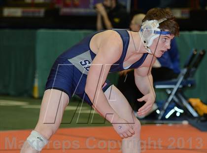 Thumbnail 1 in 2013 NYSPHSAA Boys Wrestling Championships (Opening & D2 Prelims) photogallery.