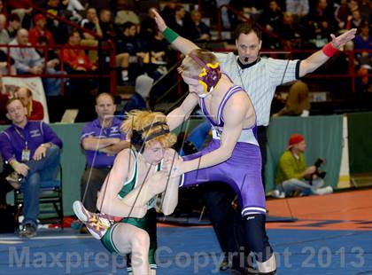 Thumbnail 2 in 2013 NYSPHSAA Boys Wrestling Championships (Opening & D2 Prelims) photogallery.