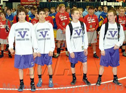 Thumbnail 2 in 2013 NYSPHSAA Boys Wrestling Championships (Opening & D2 Prelims) photogallery.