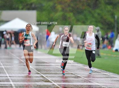 Thumbnail 3 in 50th Annual Loucks Games (Opening Ceremonies, Women's 100 Meter Dash) photogallery.