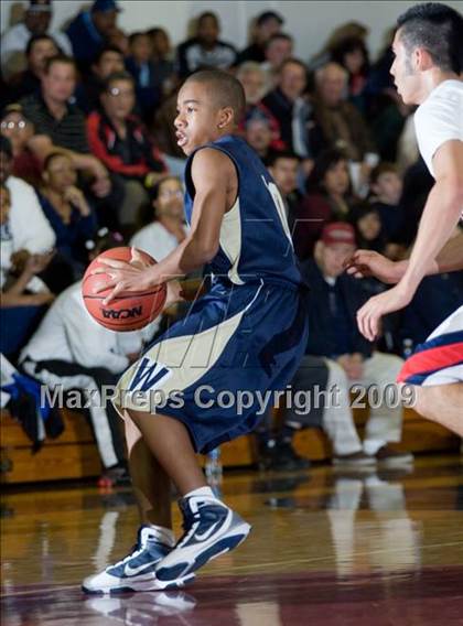 Thumbnail 3 in West vs. Modesto Christian (Modesto Christian Holiday Hoops) photogallery.