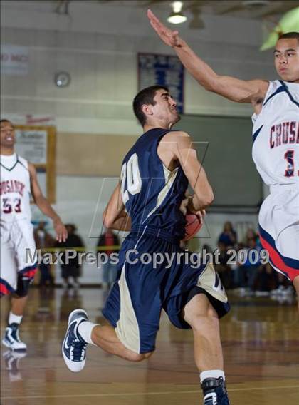 Thumbnail 1 in West vs. Modesto Christian (Modesto Christian Holiday Hoops) photogallery.