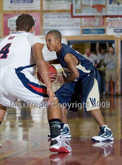 Thumbnail 2 in West vs. Modesto Christian (Modesto Christian Holiday Hoops) photogallery.