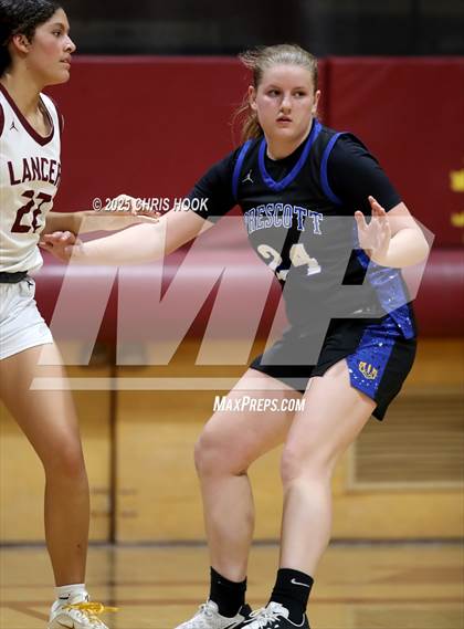 Thumbnail 3 in Prescott vs Salpointe Catholic  (Salpointe Cactus Clash) photogallery.