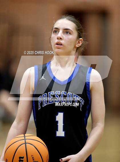 Thumbnail 3 in Prescott vs Salpointe Catholic  (Salpointe Cactus Clash) photogallery.