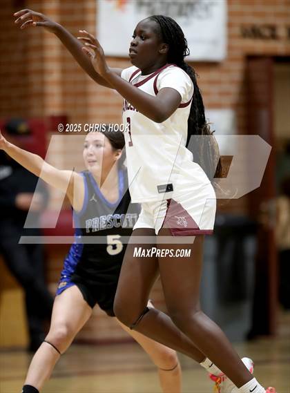 Thumbnail 3 in Prescott vs Salpointe Catholic  (Salpointe Cactus Clash) photogallery.