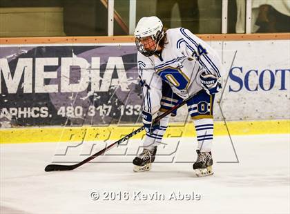 Thumbnail 3 in Notre Dame Prep vs. O'Connor  photogallery.