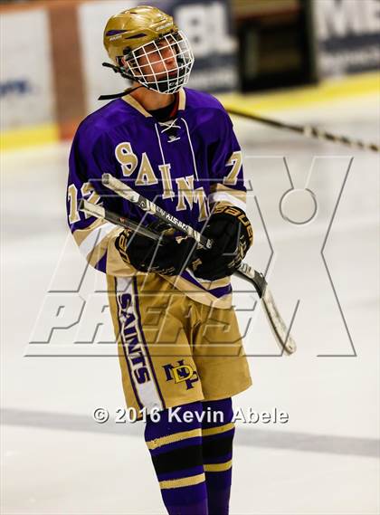 Thumbnail 3 in Notre Dame Prep vs. O'Connor  photogallery.