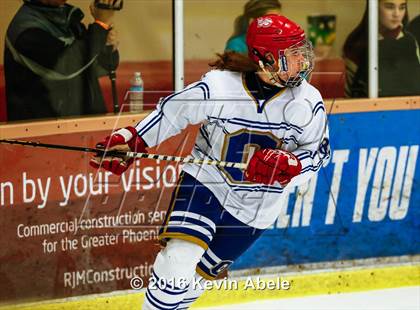 Thumbnail 3 in Notre Dame Prep vs. O'Connor  photogallery.