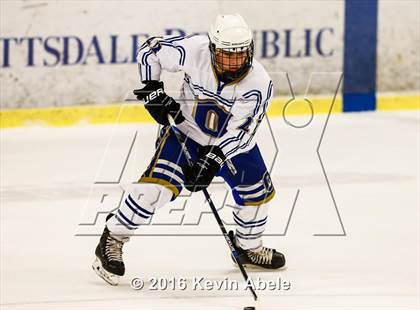 Thumbnail 2 in Notre Dame Prep vs. O'Connor  photogallery.