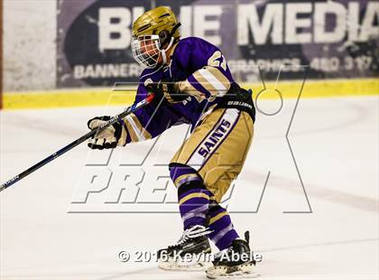 Thumbnail 3 in Notre Dame Prep vs. O'Connor  photogallery.