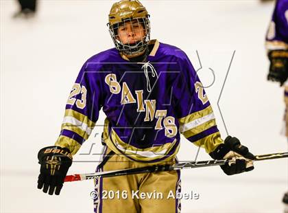 Thumbnail 2 in Notre Dame Prep vs. O'Connor  photogallery.