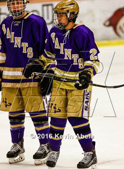 Thumbnail 2 in Notre Dame Prep vs. O'Connor  photogallery.