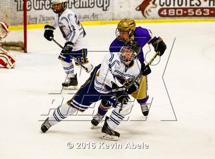 Thumbnail 1 in Notre Dame Prep vs. O'Connor  photogallery.