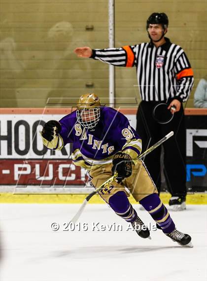 Thumbnail 1 in Notre Dame Prep vs. O'Connor  photogallery.