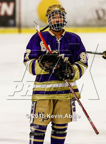 Thumbnail 3 in Notre Dame Prep vs. O'Connor  photogallery.