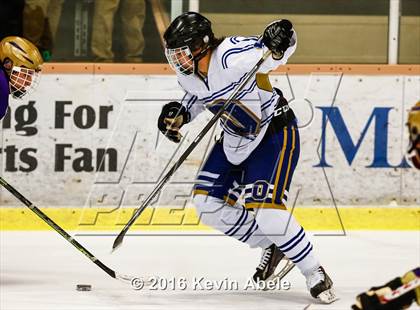 Thumbnail 2 in Notre Dame Prep vs. O'Connor  photogallery.