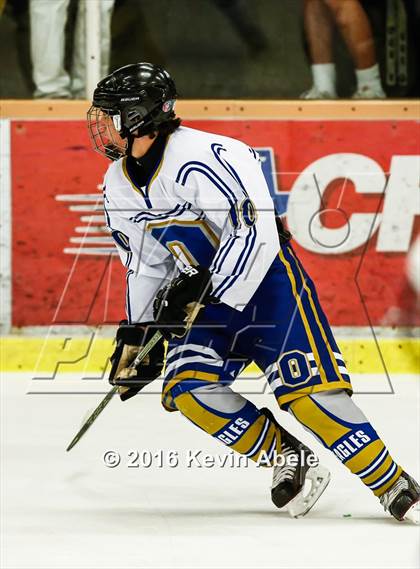Thumbnail 2 in Notre Dame Prep vs. O'Connor  photogallery.