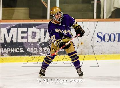 Thumbnail 1 in Notre Dame Prep vs. O'Connor  photogallery.