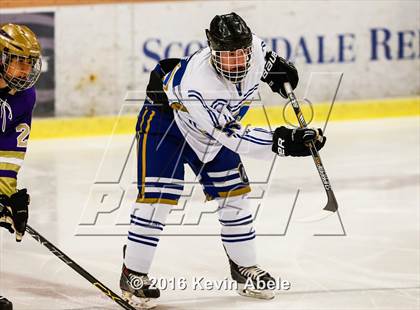 Thumbnail 3 in Notre Dame Prep vs. O'Connor  photogallery.