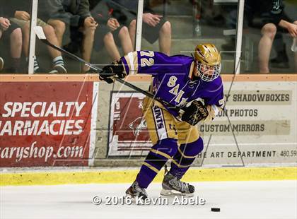 Thumbnail 3 in Notre Dame Prep vs. O'Connor  photogallery.