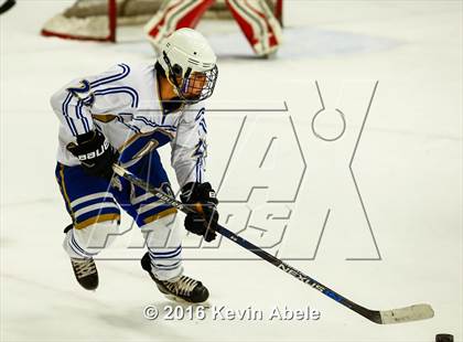 Thumbnail 3 in Notre Dame Prep vs. O'Connor  photogallery.