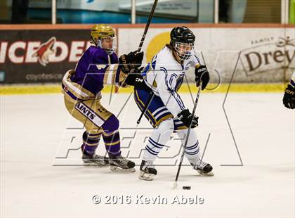 Thumbnail 1 in Notre Dame Prep vs. O'Connor  photogallery.