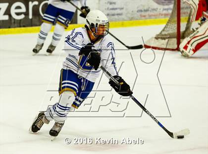 Thumbnail 2 in Notre Dame Prep vs. O'Connor  photogallery.