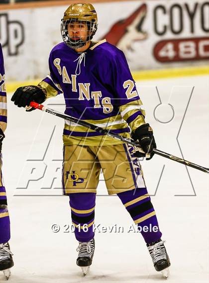 Thumbnail 3 in Notre Dame Prep vs. O'Connor  photogallery.