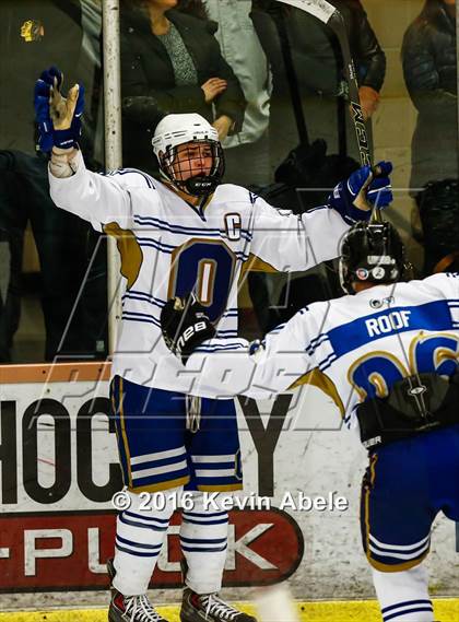Thumbnail 2 in Notre Dame Prep vs. O'Connor  photogallery.