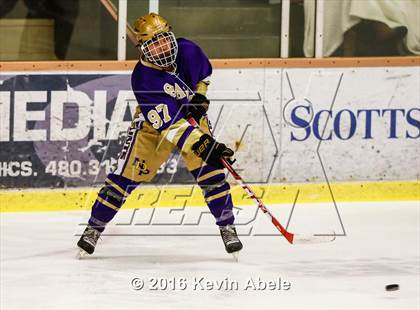 Thumbnail 3 in Notre Dame Prep vs. O'Connor  photogallery.