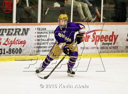 Thumbnail 3 in Notre Dame Prep vs. O'Connor  photogallery.