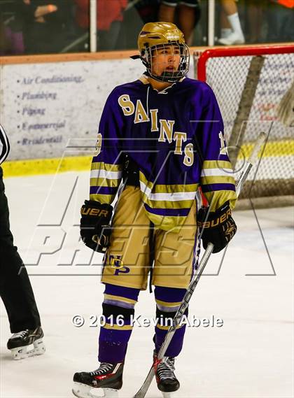 Thumbnail 2 in Notre Dame Prep vs. O'Connor  photogallery.