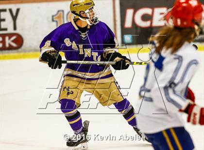 Thumbnail 1 in Notre Dame Prep vs. O'Connor  photogallery.