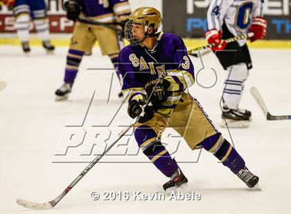 Thumbnail 2 in Notre Dame Prep vs. O'Connor  photogallery.