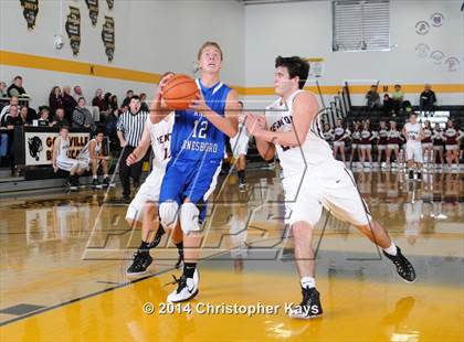 Thumbnail 2 in Anna-Jonesboro vs. Benton (Goreville Invitational Tournament) photogallery.