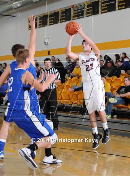 Thumbnail 2 in Anna-Jonesboro vs. Benton (Goreville Invitational Tournament) photogallery.