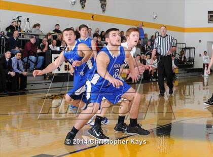 Thumbnail 1 in Anna-Jonesboro vs. Benton (Goreville Invitational Tournament) photogallery.