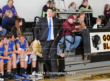 Thumbnail 2 in Anna-Jonesboro vs. Benton (Goreville Invitational Tournament) photogallery.