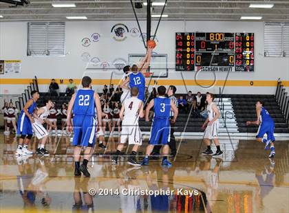 Thumbnail 2 in Anna-Jonesboro vs. Benton (Goreville Invitational Tournament) photogallery.