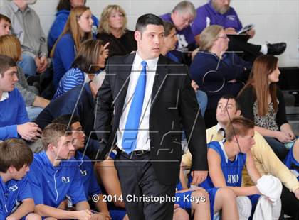 Thumbnail 2 in Anna-Jonesboro vs. Benton (Goreville Invitational Tournament) photogallery.