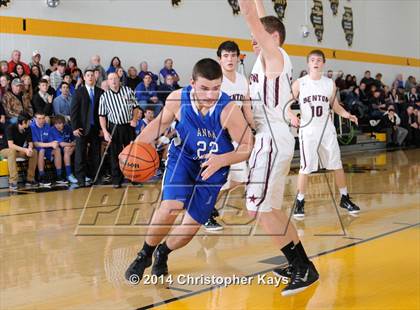 Thumbnail 3 in Anna-Jonesboro vs. Benton (Goreville Invitational Tournament) photogallery.
