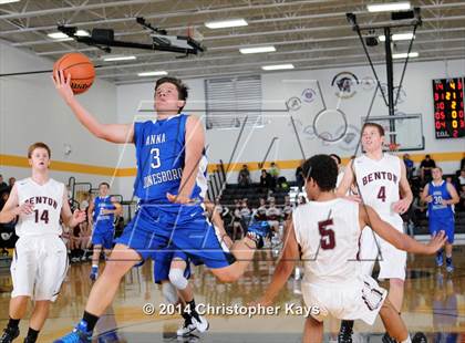 Thumbnail 1 in Anna-Jonesboro vs. Benton (Goreville Invitational Tournament) photogallery.