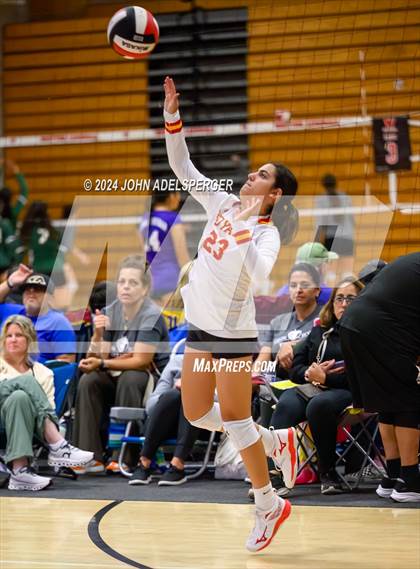 Thumbnail 1 in Wiseburn Da Vinci vs Rosary Whittier High School Cardinal Classic  photogallery.