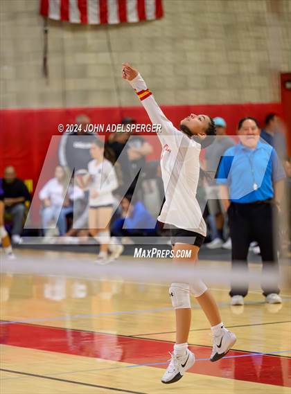 Thumbnail 2 in Wiseburn Da Vinci vs Rosary Whittier High School Cardinal Classic  photogallery.