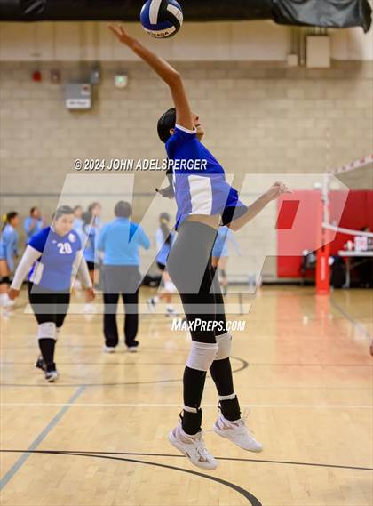 Thumbnail 2 in Wiseburn Da Vinci vs Rosary Whittier High School Cardinal Classic  photogallery.