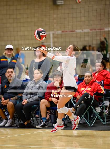 Thumbnail 2 in Wiseburn Da Vinci vs Rosary Whittier High School Cardinal Classic  photogallery.