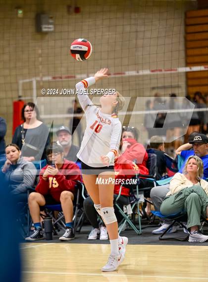 Thumbnail 1 in Wiseburn Da Vinci vs Rosary Whittier High School Cardinal Classic  photogallery.