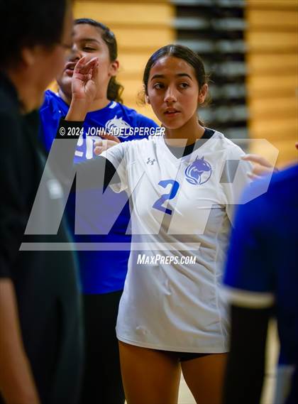Thumbnail 2 in Wiseburn Da Vinci vs Rosary Whittier High School Cardinal Classic  photogallery.