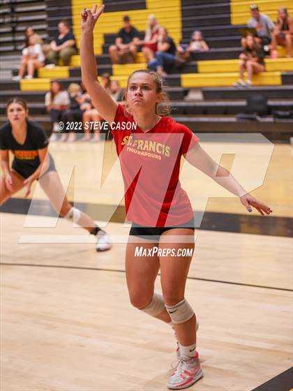 Thumbnail 2 in St Francis vs Rocklin (Del Oro Tournament) photogallery.